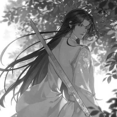 超绝！小众高级感古风动漫男头来袭 男生头像 第91张