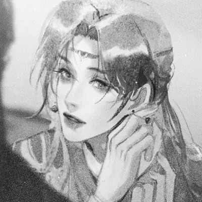 古风黑白动漫帅哥头像大全 男生头像 第35张