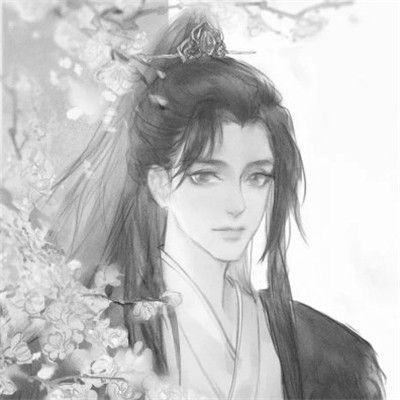 古风黑白动漫帅哥头像大全 男生头像 第45张