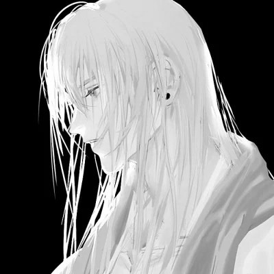 古风黑白漫画男生头像合集：水墨风侠客 / 书生 / 江湖少年插画素材 男生头像 第4张