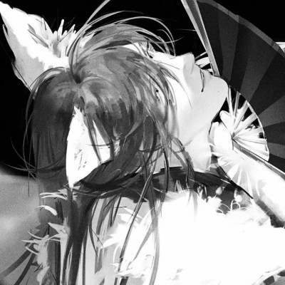 100张男生高清古风黑白头像合集 男生头像 第2张