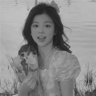 超绝！微信高清黑白女生头像大集合 女生头像 第16张