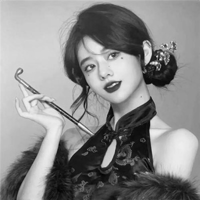 超绝！微信高清黑白女生头像大集合 女生头像 第26张