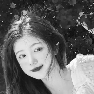 超绝！微信高清黑白女生头像大集合 女生头像 第33张