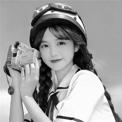 超绝！微信高清黑白女生头像大集合 女生头像 第39张