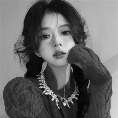 超绝！微信高清黑白女生头像大集合 女生头像 第64张