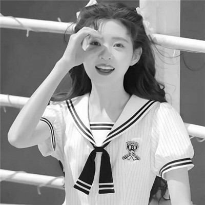 超绝！微信高清黑白女生头像大集合 女生头像 第76张