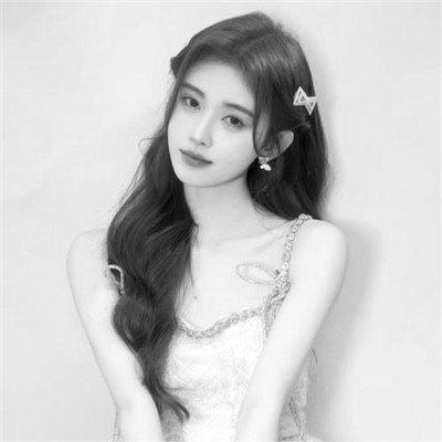超绝！微信高清黑白女生头像大集合 女生头像 第86张
