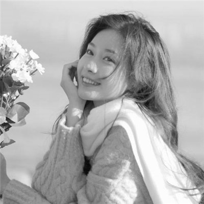 超绝！微信高清黑白女生头像大集合 女生头像 第87张