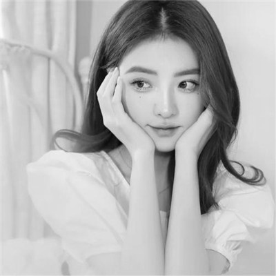 超绝！微信高清黑白女生头像大集合 女生头像 第92张