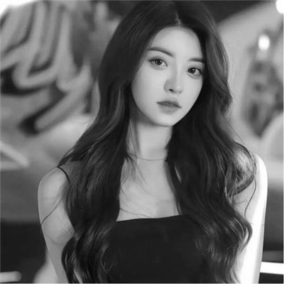 超绝！微信高清黑白女生头像大集合 女生头像 第89张