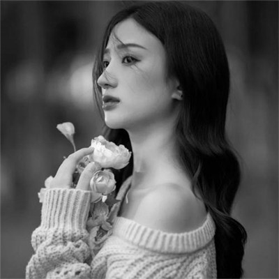 超绝！微信高清黑白女生头像大集合 女生头像 第99张