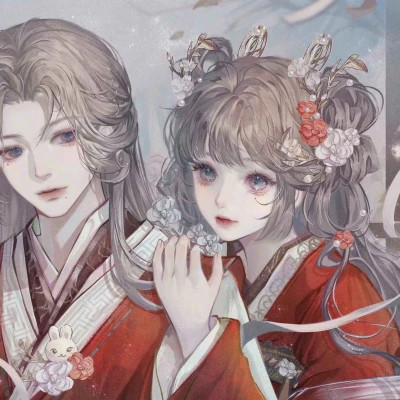 超甜动漫情侣头像合集！可爱风 + 少女心爆棚，甜蜜CP必存 情侣头像 第87张