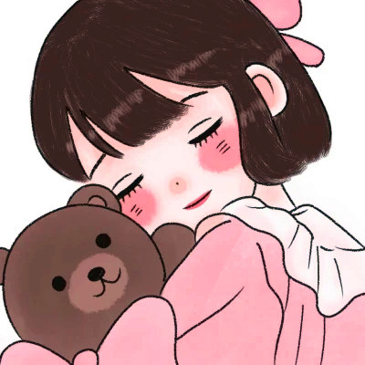 卡通幼稚可爱的一对两张情侣头像合集 情侣头像 第17张