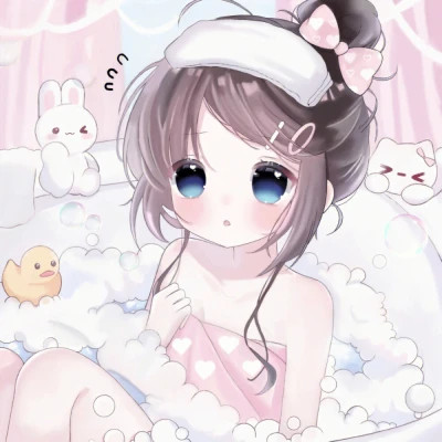 萌翻啦！动漫头像女生可爱萌 女生头像 第22张