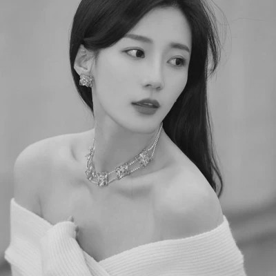 「黑白美女高冷头像」高清合集！冷艳御姐风 / 拽姐范头像无水印下载 女生头像 第3张