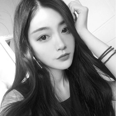 宝藏！100张小众黑白ins风女生真人头像来袭 女生头像 第65张