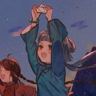 闺蜜头像动漫，一左一右超甜 其它头像 第32张