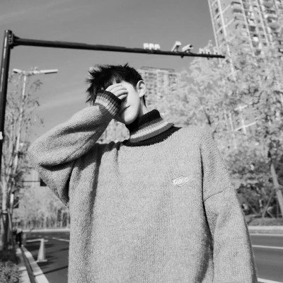 超酷黑白男生专用头像大集合 男生头像 第75张