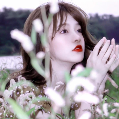宝藏！100张超稀有真人女生头像来袭 女生头像 第60张