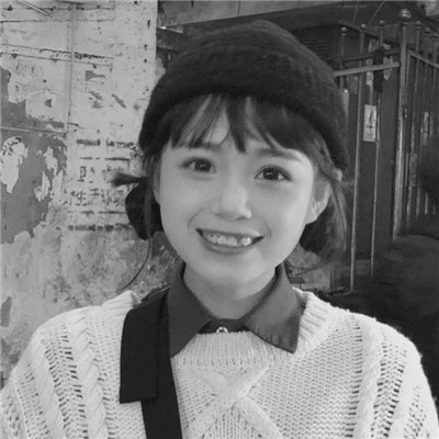 必看！100张女生黑白微信头像大集合，高级感拉满 女生头像 第96张