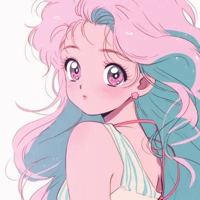 100张超级好看的女生神仙颜值动漫头像来袭 女生头像 第99张