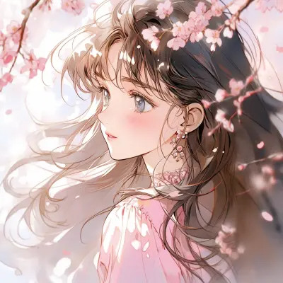 100张超级好看的女生神仙颜值动漫头像来袭 女生头像 第94张