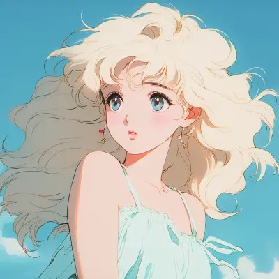 100张超级好看的女生神仙颜值动漫头像来袭 女生头像 第98张