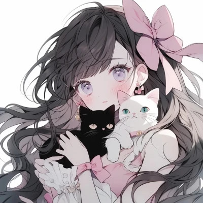 超全100张动漫女生头像精选，二次元控的宝藏！ 女生头像 第98张