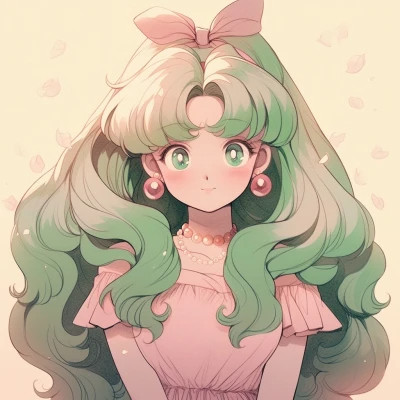 100张超全新颖动漫女生头像大集合，萌妹御姐二次元全有啦！ 女生头像 第39张