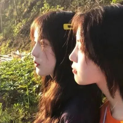超绝！100张闺蜜头像2人一人一半来啦 友情头像 第4张