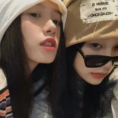 超绝！100张闺蜜头像2人一人一半来啦 友情头像 第14张