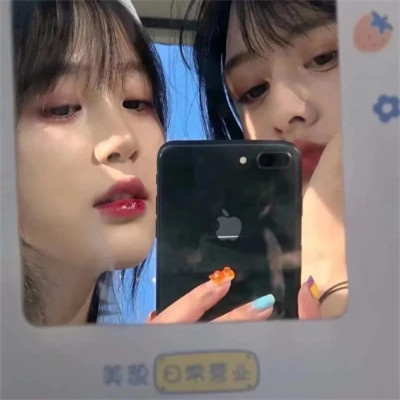 超绝！100张闺蜜头像2人一人一半来啦 友情头像 第50张