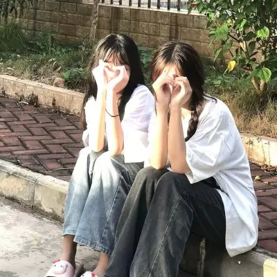 超绝！100张闺蜜头像2人一人一半来啦 友情头像 第99张