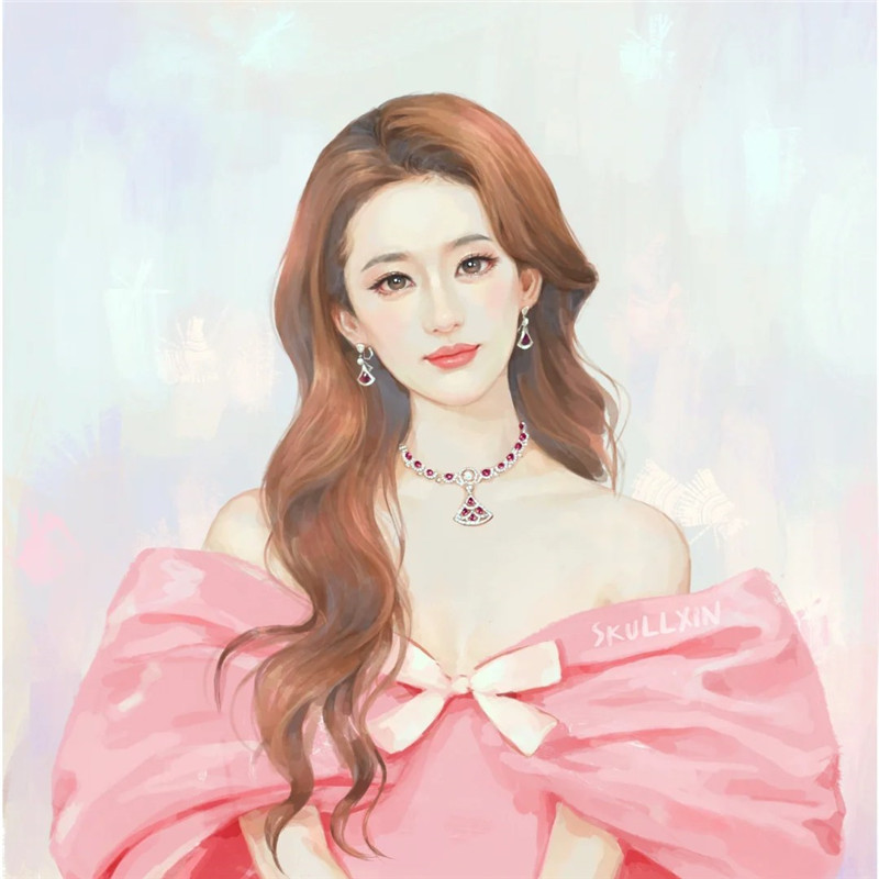 被刘亦菲绝美手绘头像惊艳到啦！