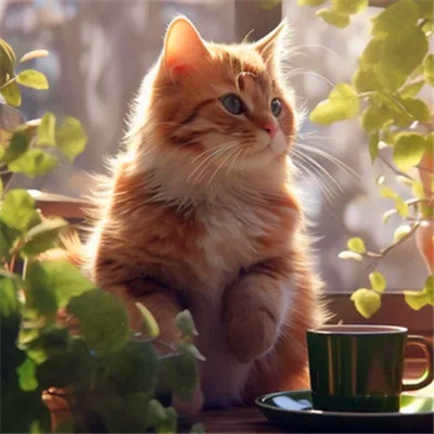 100张超萌猫猫头像图片大集合！萌到心都化啦 动物头像 第71张